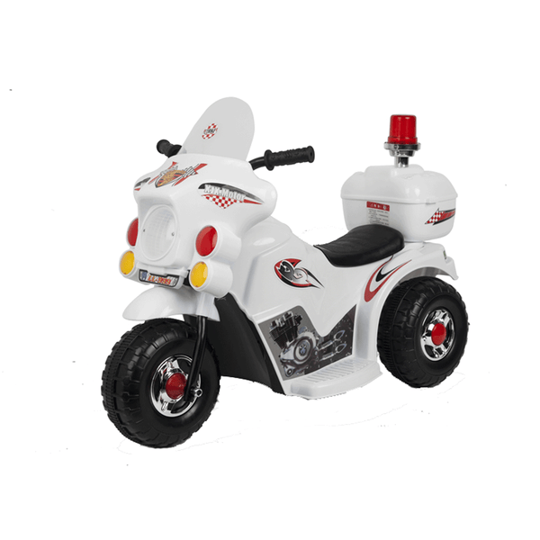 Mini Moto Elétrica Infantil 6V com Baú Zippy Toys