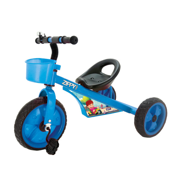Triciclo Escolar com Buzina e Cestinha 80cm Zippy Toys