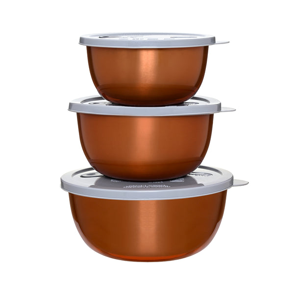 Conjunto de 3 Potes Versáteis Mimo Style Qualidade e Durabilidade Garantida
